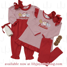Load image into Gallery viewer, Santa's Treats Ruffle Pants Set
