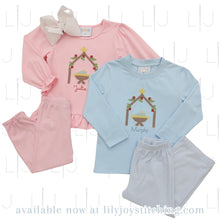 Load image into Gallery viewer, Away In A Manger Ruffle Top
