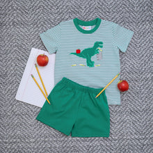 Load image into Gallery viewer, Back to School Dino Short Set
