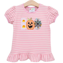 Load image into Gallery viewer, Boo! Ruffle Top
