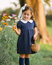 Load image into Gallery viewer, Charlotte Dress- Navy

