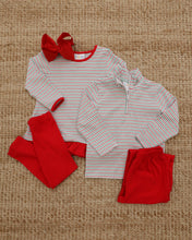 Load image into Gallery viewer, Christmas Candy Stripe Evan Pullover
