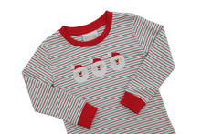 Load image into Gallery viewer, Christmas Candy Stripe Santa Set
