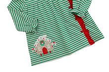 Load image into Gallery viewer, Christmas Cottage Ruffle Bloomer Set
