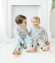 Load image into Gallery viewer, Constructing Christmas Patrick Romper
