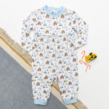 Load image into Gallery viewer, Constructing Christmas Patrick Romper

