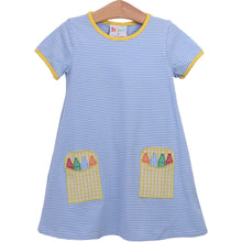 Load image into Gallery viewer, Crayon Pocket Dress
