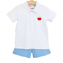 Load image into Gallery viewer, Cute To The Core Polo Short Set
