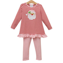 Load image into Gallery viewer, Jolly St. Nick Ruffle Pants Set
