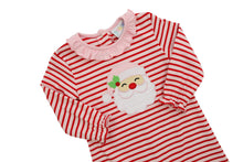 Load image into Gallery viewer, Jolly St. Nick Ruffle Romper
