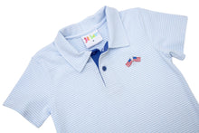 Load image into Gallery viewer, Let Freedom Ring Michael Polo Short Set
