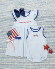 Load image into Gallery viewer, Let Freedom Ring Ruffle Pocket Dress
