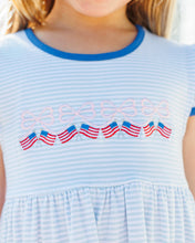 Load image into Gallery viewer, Let Freedom Ring Ruffle Pocket Dress
