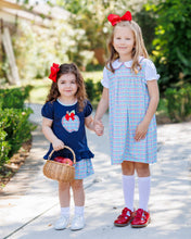 Load image into Gallery viewer, Primary Plaid Jumper Set
