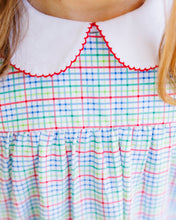 Load image into Gallery viewer, Primary Plaid Jumper Set
