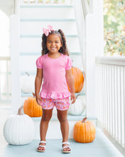 Load image into Gallery viewer, Pumpkin Petals Ruffle Short Set
