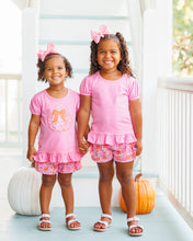 Load image into Gallery viewer, Pumpkin Petals Ruffle Short Set
