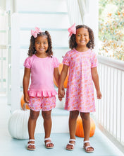 Load image into Gallery viewer, Pumpkin Petals Ruffle Short Set

