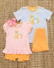 Load image into Gallery viewer, Pumpkins and Paws Bloomer Set
