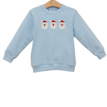 Load image into Gallery viewer, Santa Pullover- Blue
