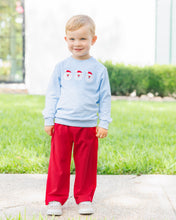 Load image into Gallery viewer, Santa Pullover- Blue
