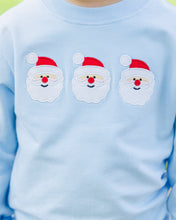 Load image into Gallery viewer, Santa Pullover- Blue
