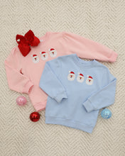 Load image into Gallery viewer, Santa Pullover- Blue
