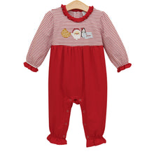 Load image into Gallery viewer, Santa's Treats Ruffle Romper
