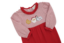Load image into Gallery viewer, Santa's Treats Ruffle Romper
