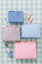 Load image into Gallery viewer, TRVL Medium Roadie- Garden Floral, Gingham Mist and Gingham Taffy
