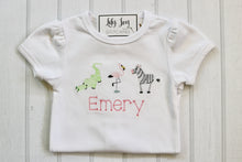 Load image into Gallery viewer, Zoo Animals-- Multiple outfit styles available!
