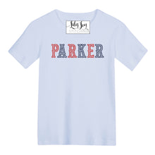 Load image into Gallery viewer, Old West Patriotic Name Tee
