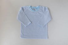 Load image into Gallery viewer, Long Sleeve Blue Stripe Tee FALL PRE-ORDER
