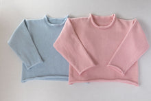 Load image into Gallery viewer, Pink Roll Neck Sweater FALL PRE-ORDER
